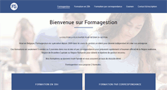 Desktop Screenshot of coursdegestion.org
