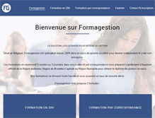 Tablet Screenshot of coursdegestion.org